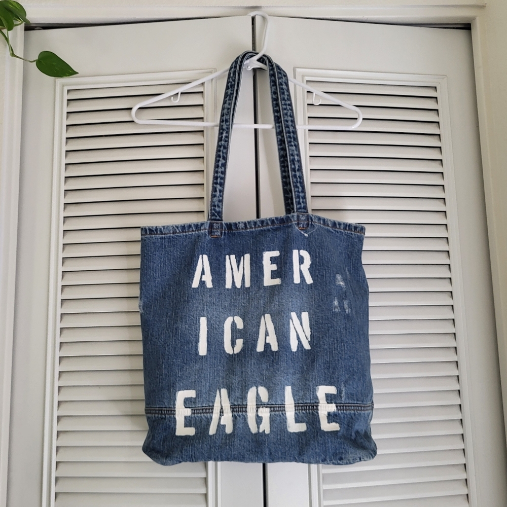 American Eagle - Denim Tote Bag